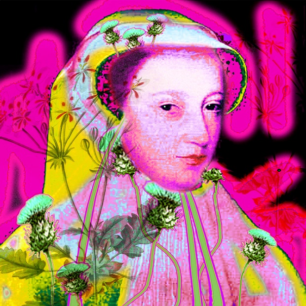 '"MARY QUEEN OF SCOTS 5/20" Limited Edition Photo-Montage' by artist Ashley Cook